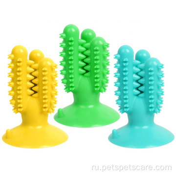 Pet Molar Toys Dog Зубная щетка интерактивная игрушка для жевания